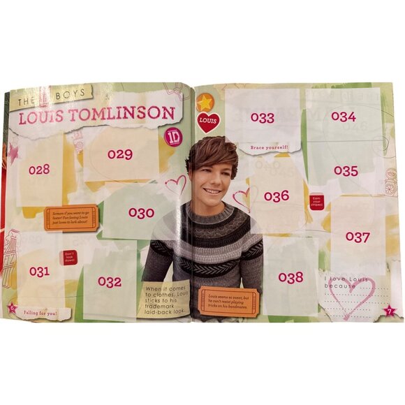 1D One Direction GROUP 10.5" x 9" Sticker Book w/Centerfold POSTER w/10 STICKERS - Picture 13 of 16
